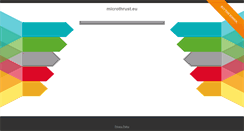 Desktop Screenshot of microthrust.eu